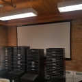Elite Screens Black Projector Wall Screen
